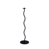 New Curved Candleholder Floor Black Candlesticks & Candle Holders