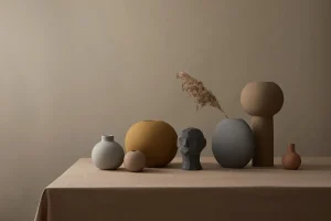 Hot Pastille Grey Vases