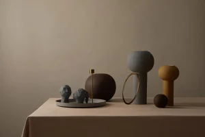 Best Tray Circle Grey Accessories