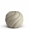 Clearance Twist Ball Vase 20cm Sand Vases