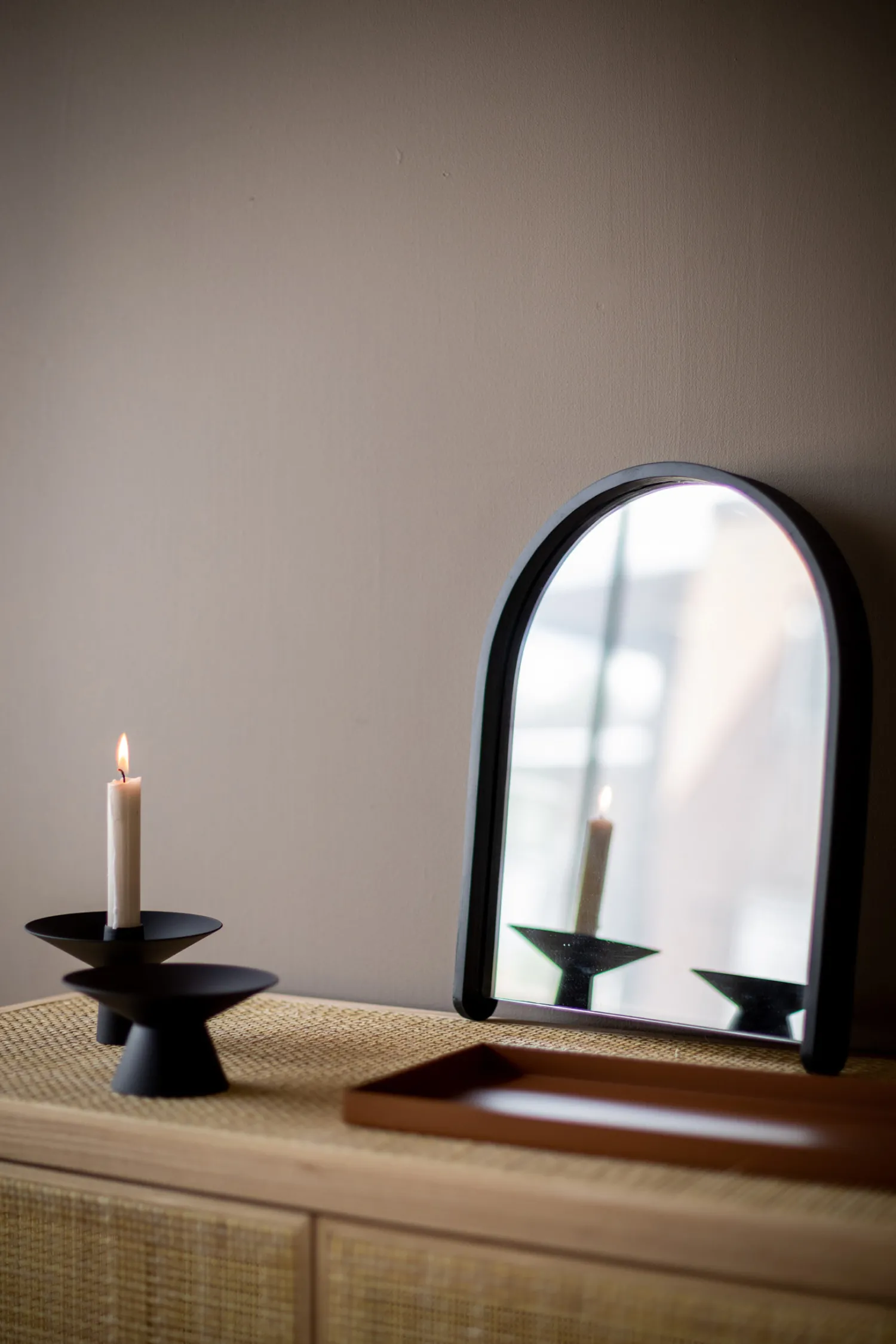 uma_tealight_black_1.webp Clearance Uma Tealight Black Candlesticks & Candle Holders