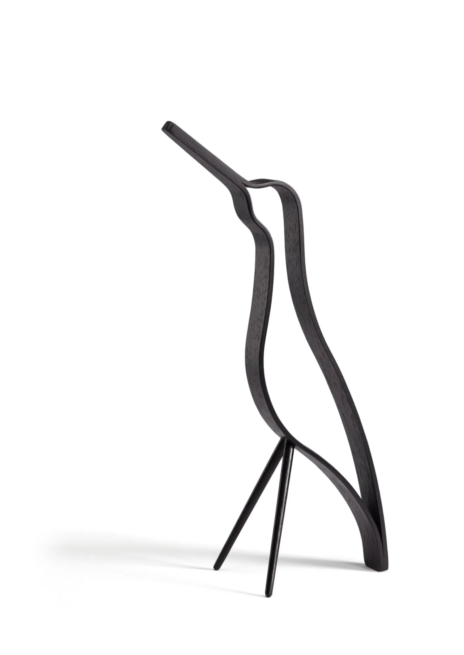 woody_bird_high_cm_black_stained_oak_0.webp Online Woody Bird High 32cm Black Stained Oak Accessories